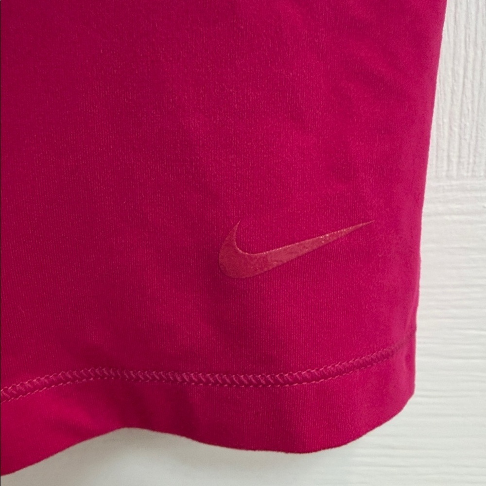 Nike Women's Racerback Tank Top - Fuchsia - Picture 2 of 4